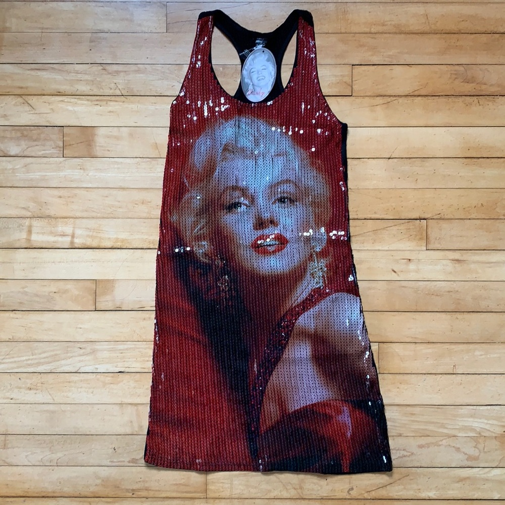 Vintage Sequence Tank Dress 💋